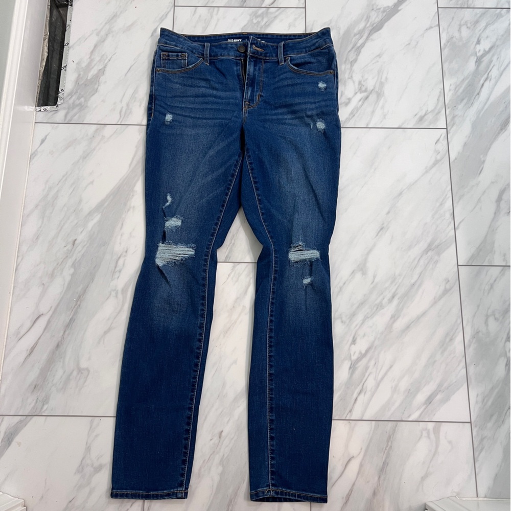 Old Navy Blue Skinny Jeans
